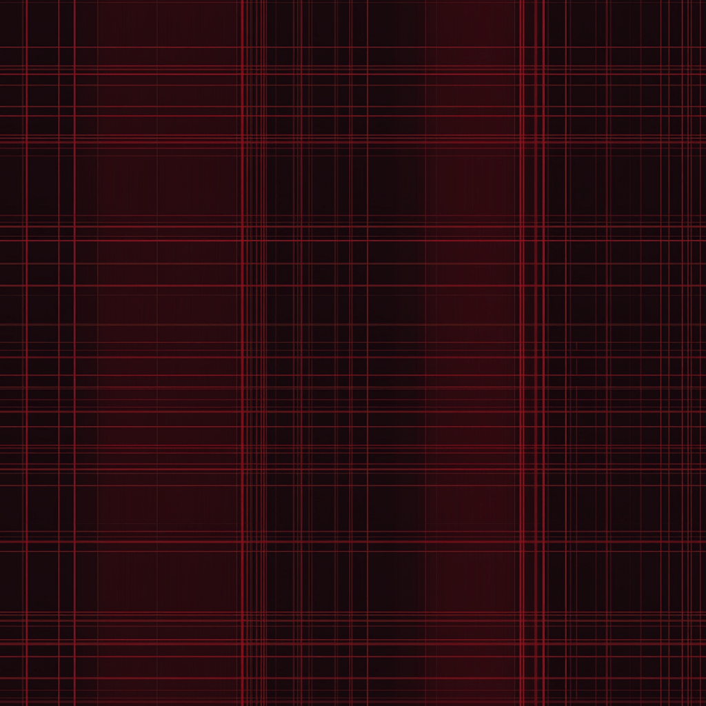 Crimson Tartan Wallpaper - Benton Lane Home - Painted Paper