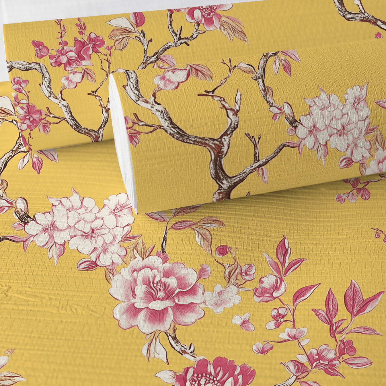 Cromwell Faux Grasscloth Wallpaper - Benton Lane Home - Painted Paper