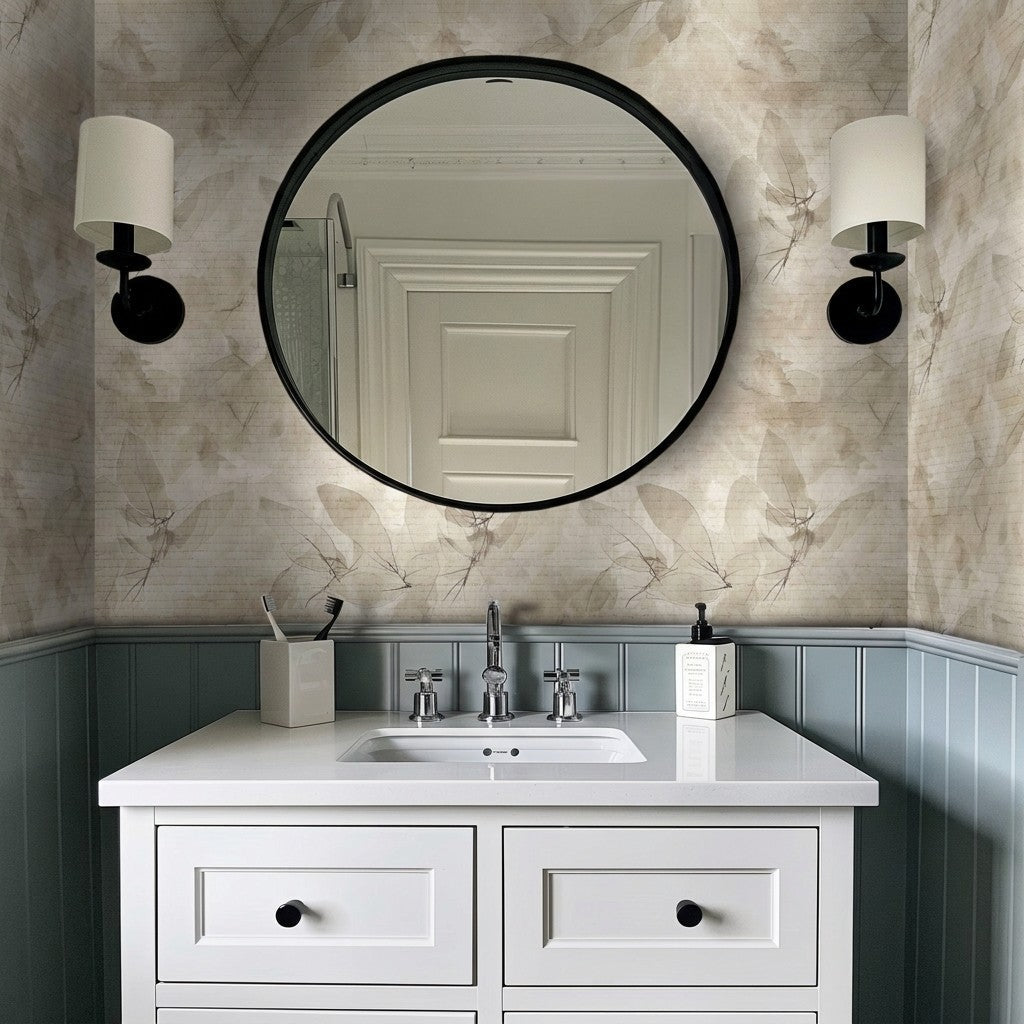 Cru Faux Grasscloth Wallpaper - Painted Paper
