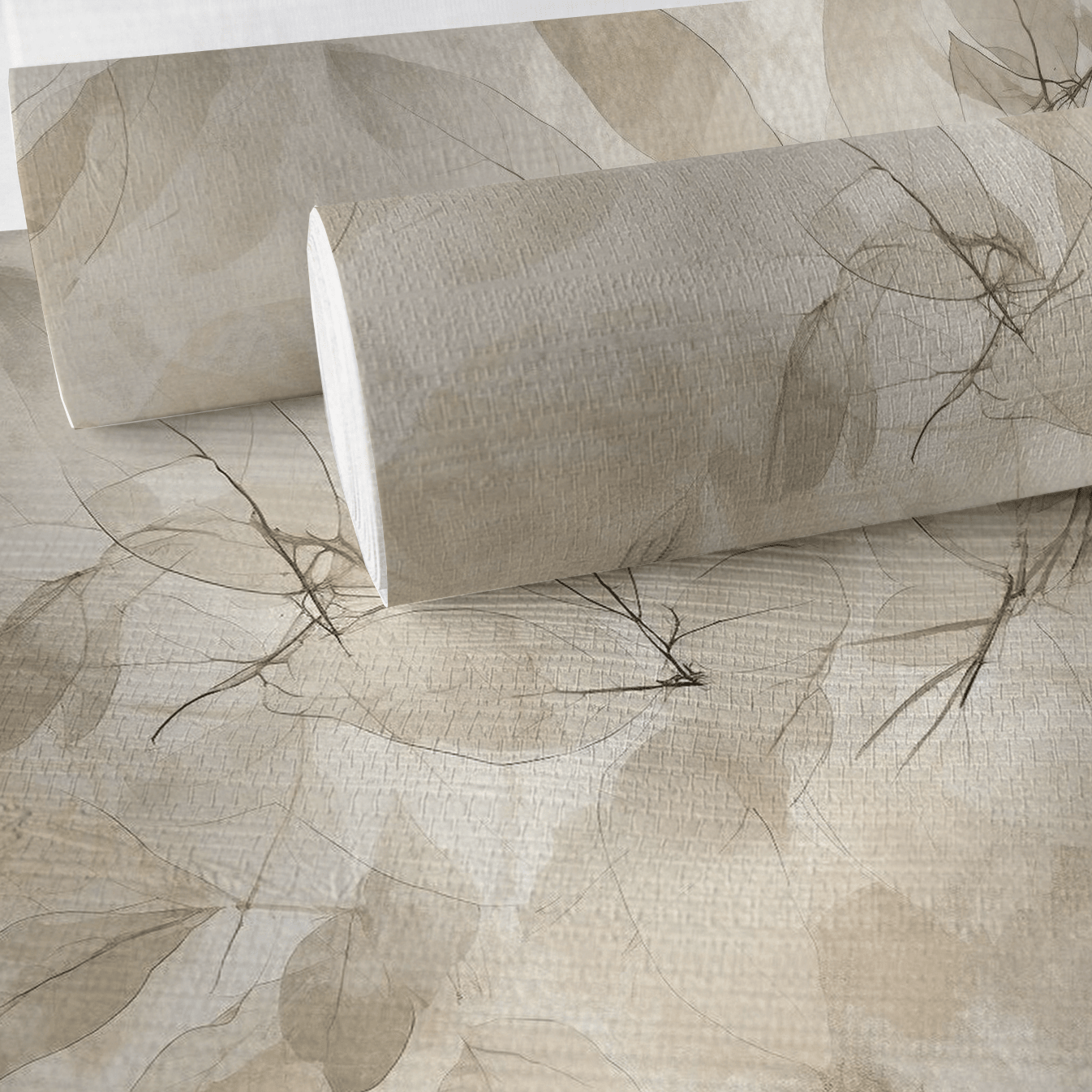 Cru Faux Grasscloth Wallpaper - Benton Lane Home - Painted Paper