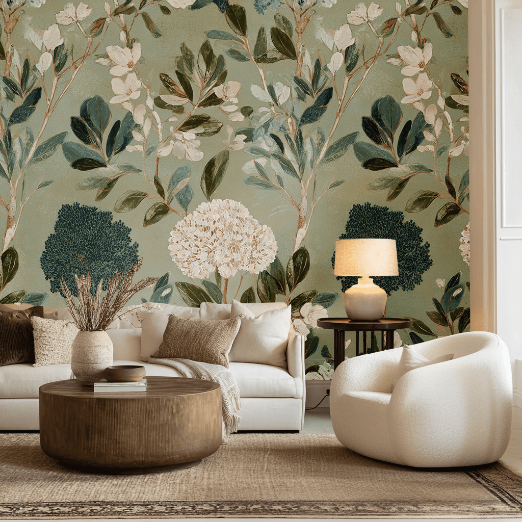 Curated Bouquet - Wall Mural - Benton Lane Home - Lemon Park