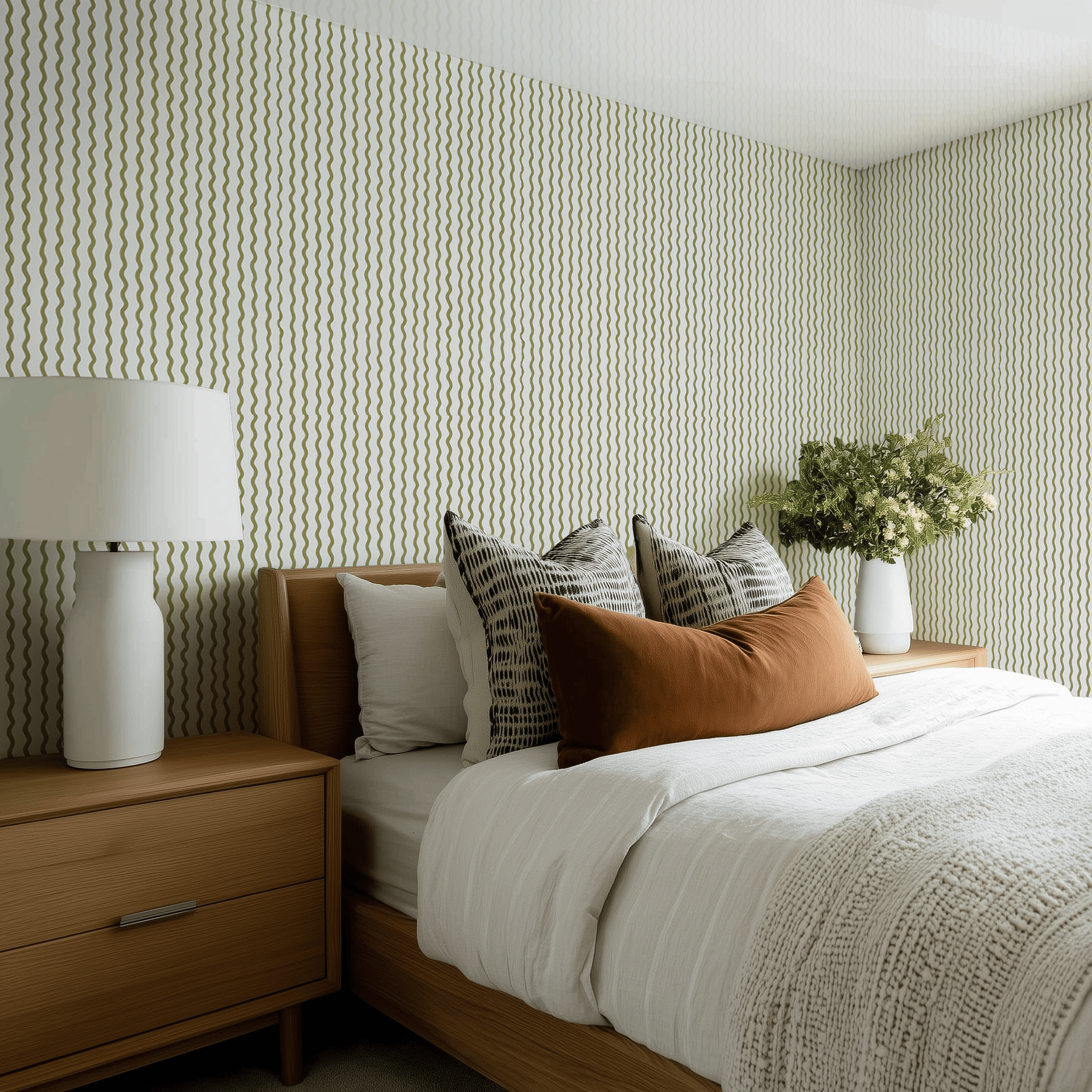 Curio Stripe Wallpaper - Benton Lane Home - Benton Lane