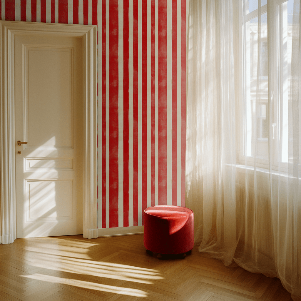 Curtain Call Wallpaper - Benton Lane Home - Painted Paper