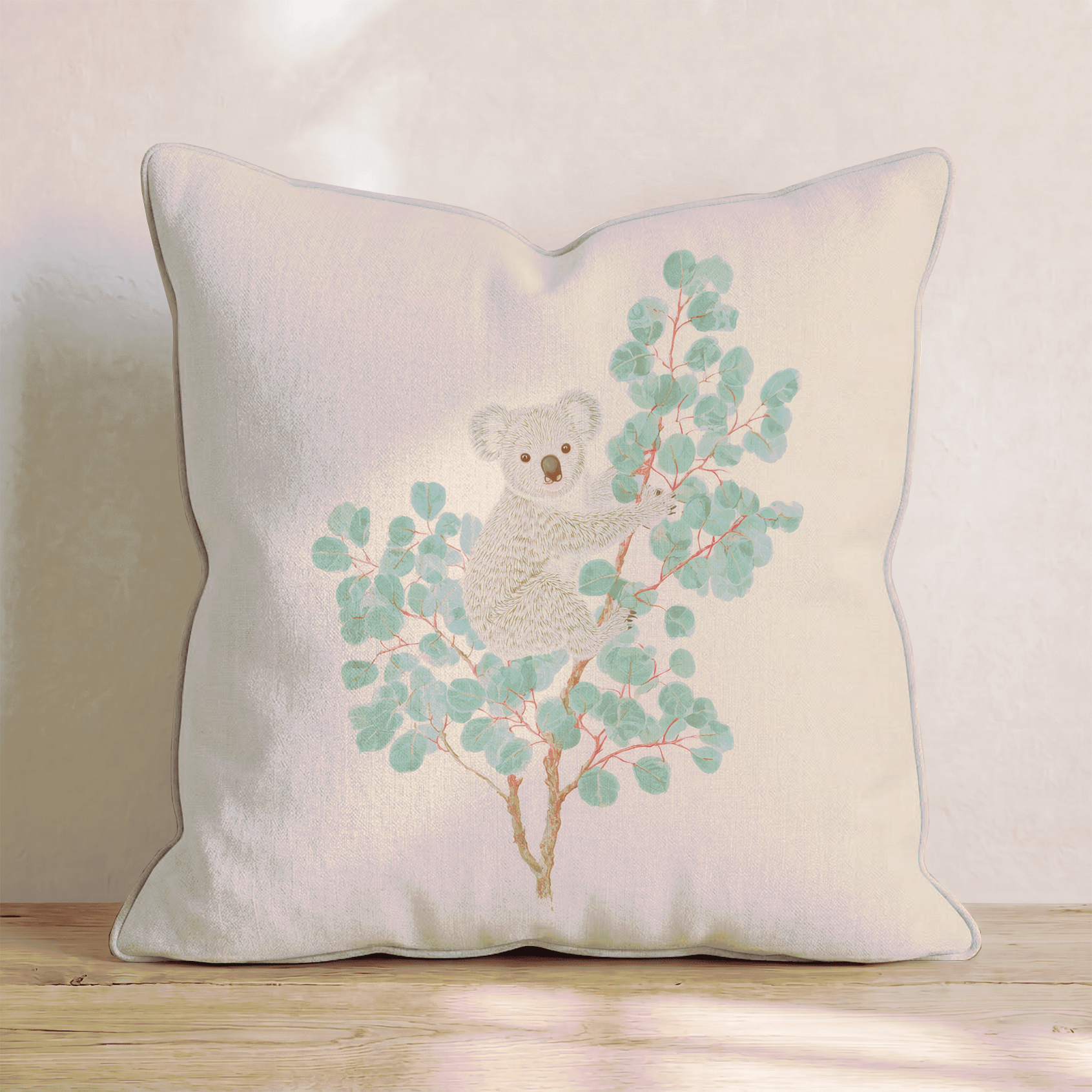 Cute Koala Throw Pillow - Benton Lane Home - Hillcroft Home