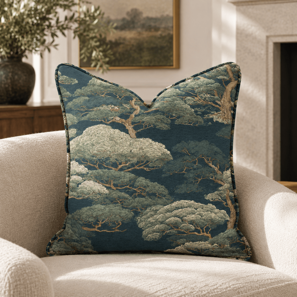 Cypress Grove Throw Pillow throw pillow - Hillcroft Home