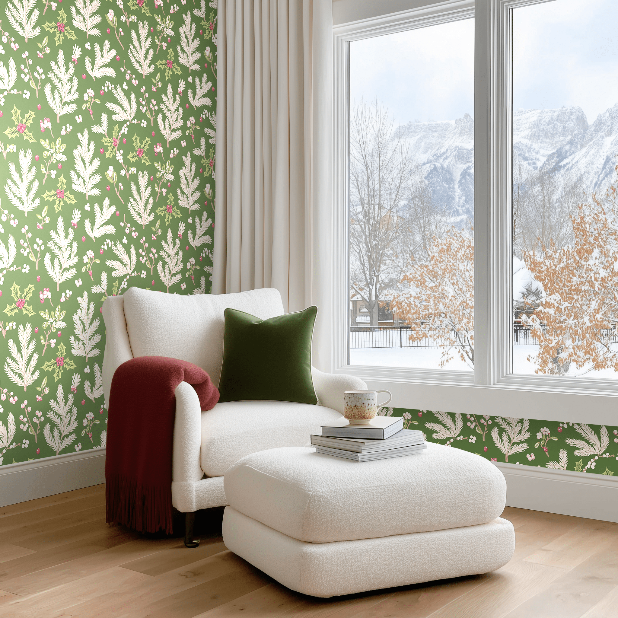 Cypress Grove Wallpaper - Painted Paper
