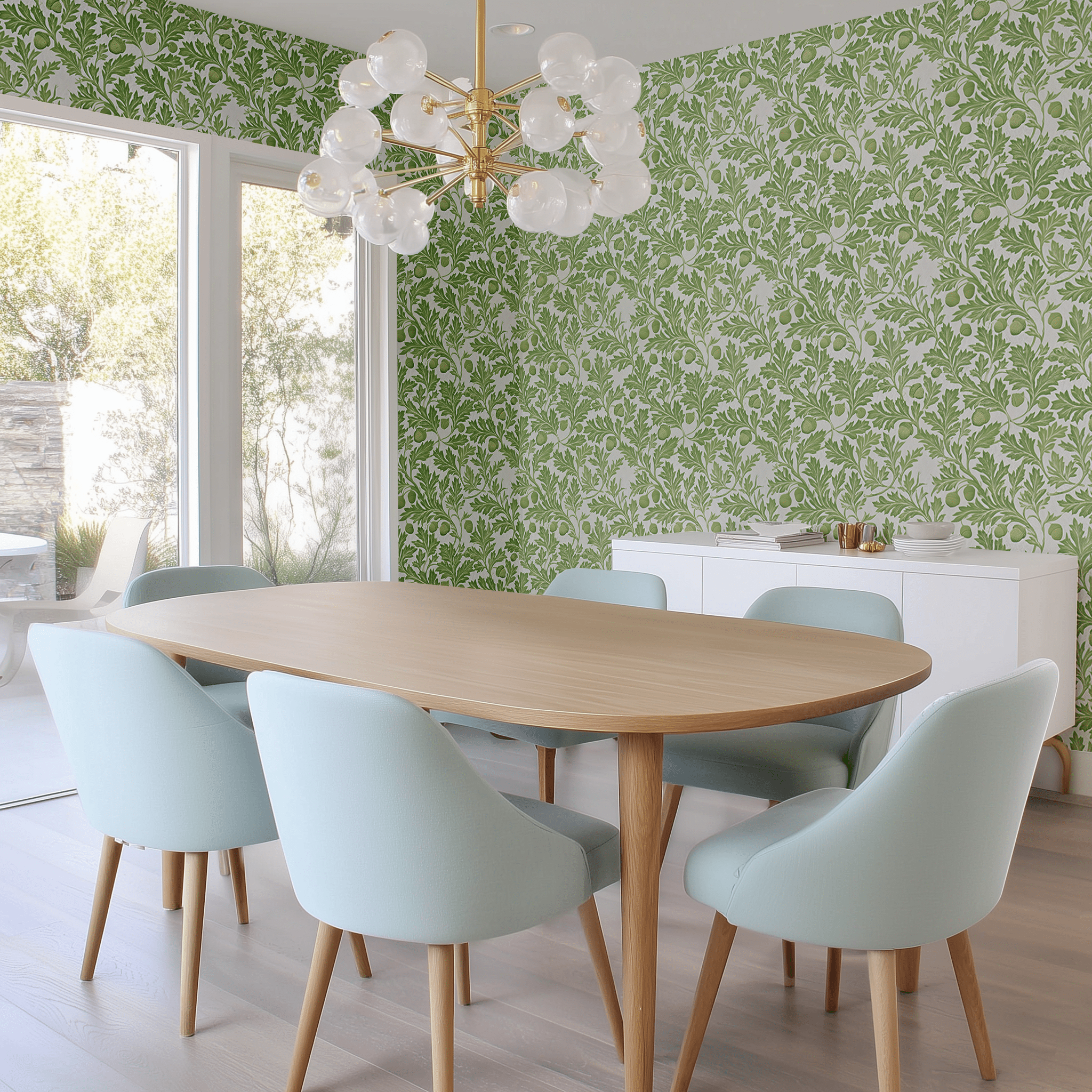 Cyrus Wallpaper - Benton Lane Home - Lemon Park