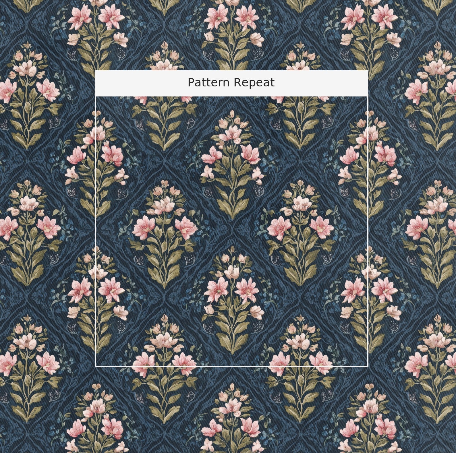 Dahlia Court - Fabric - Lemon Park