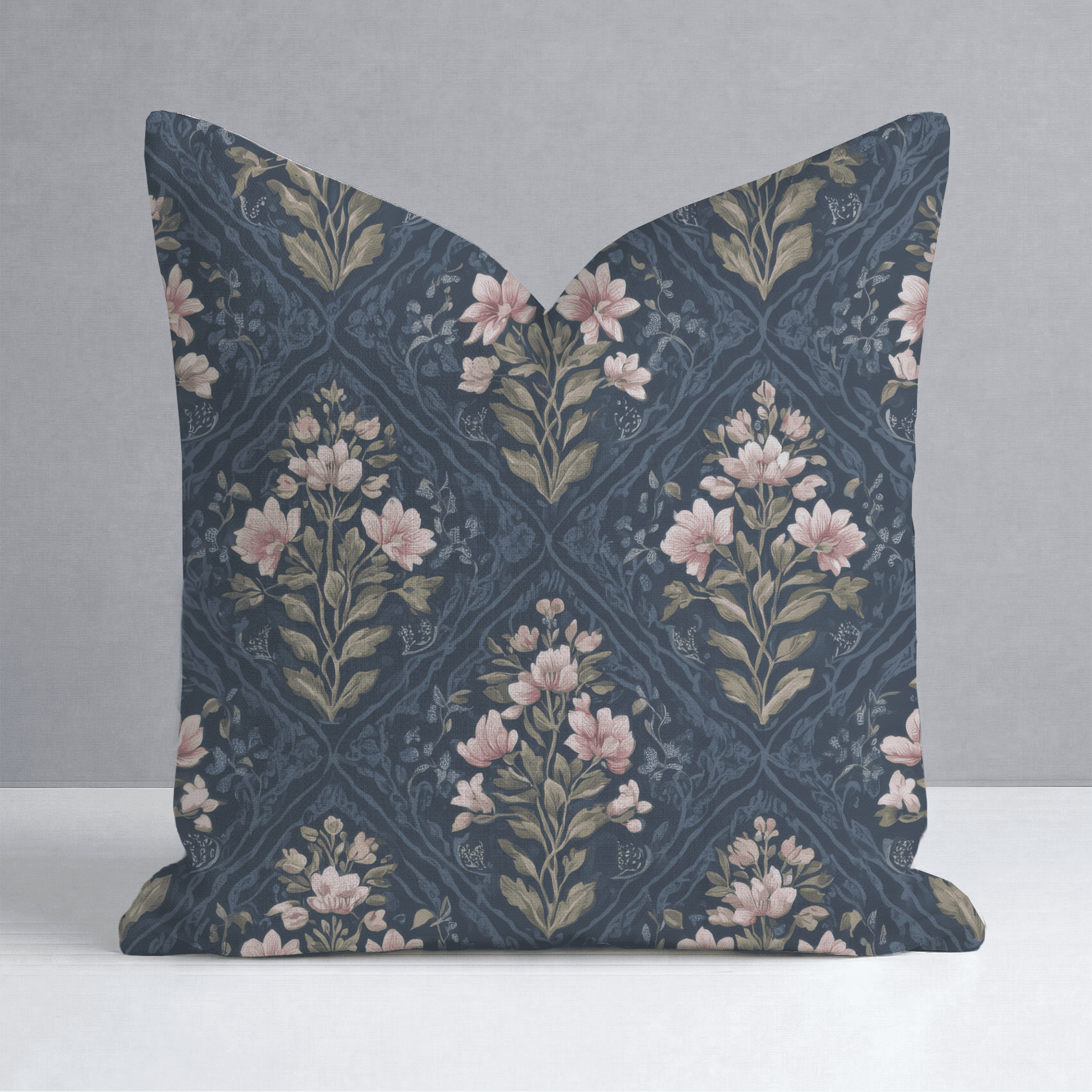 Dahlia Court Throw Pillow - Benton Lane Home - Lemon Park