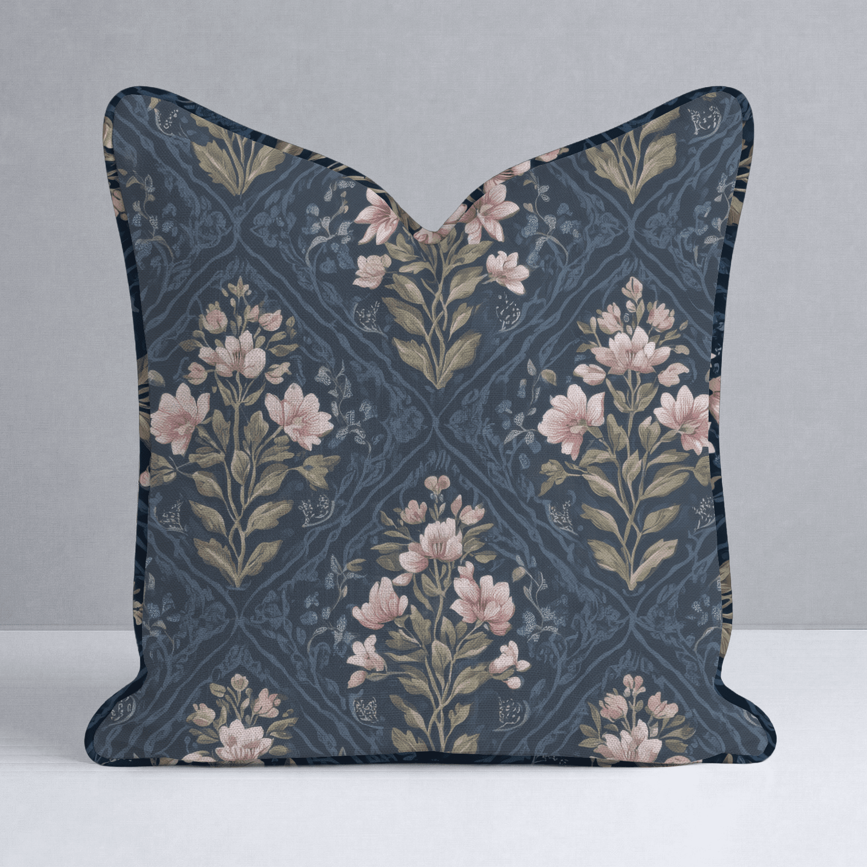 Dahlia Court Throw Pillow - Benton Lane Home - Lemon Park