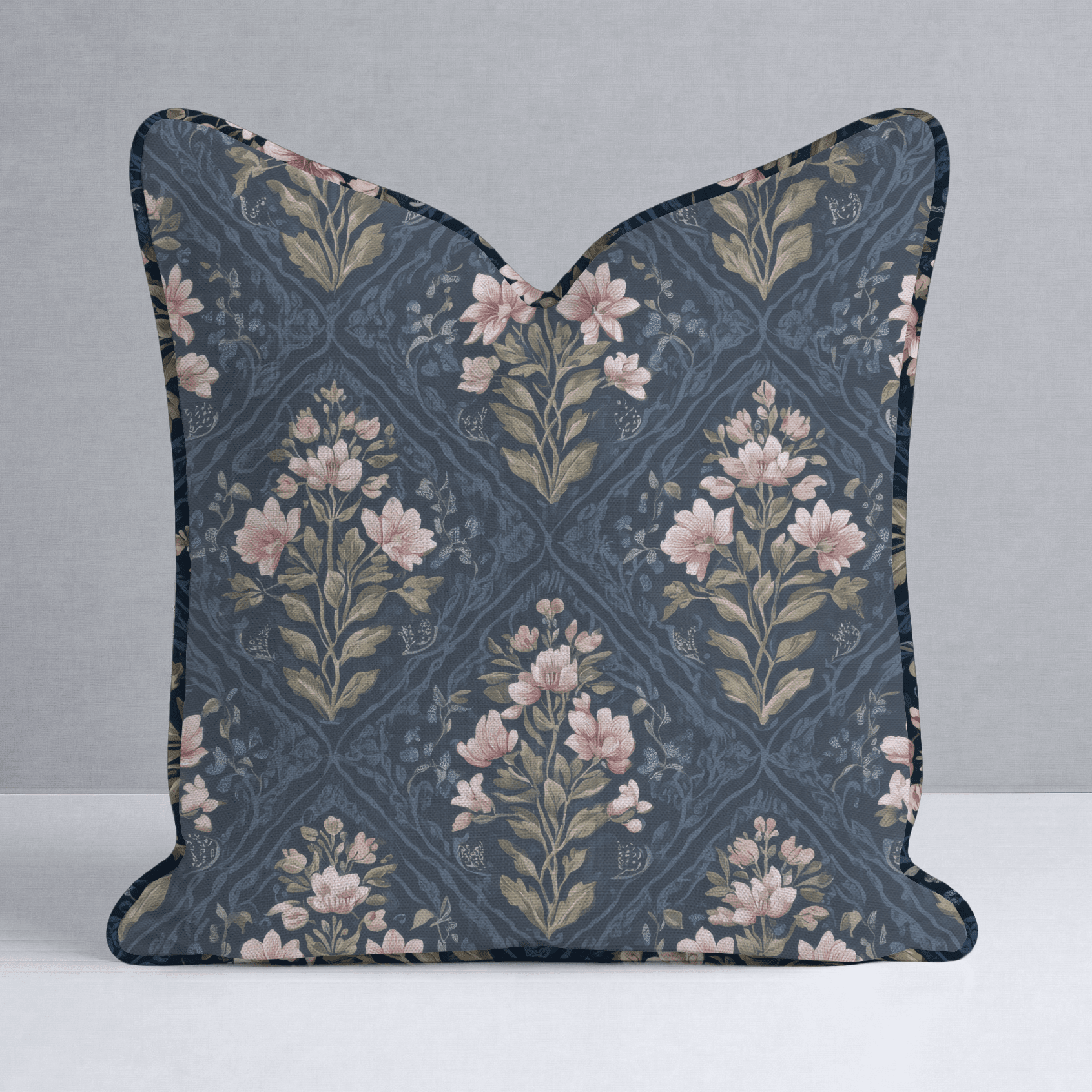 Dahlia Court Throw Pillow - Benton Lane Home - Lemon Park