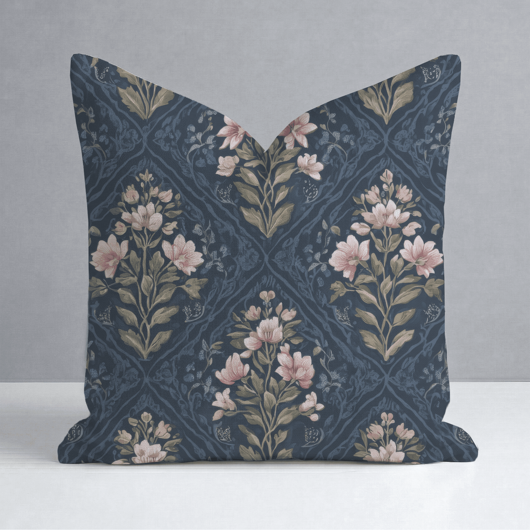 Dahlia Court Throw Pillow - Benton Lane Home - Lemon Park