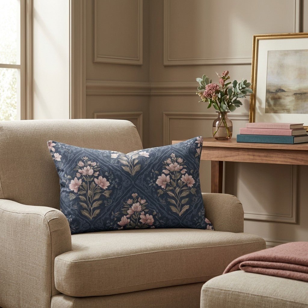 Dahlia Court Throw Pillow - Benton Lane Home - Lemon Park