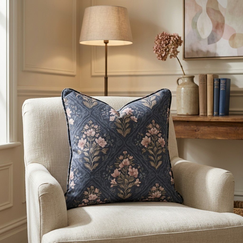 Dahlia Court Throw Pillow - Benton Lane Home - Lemon Park