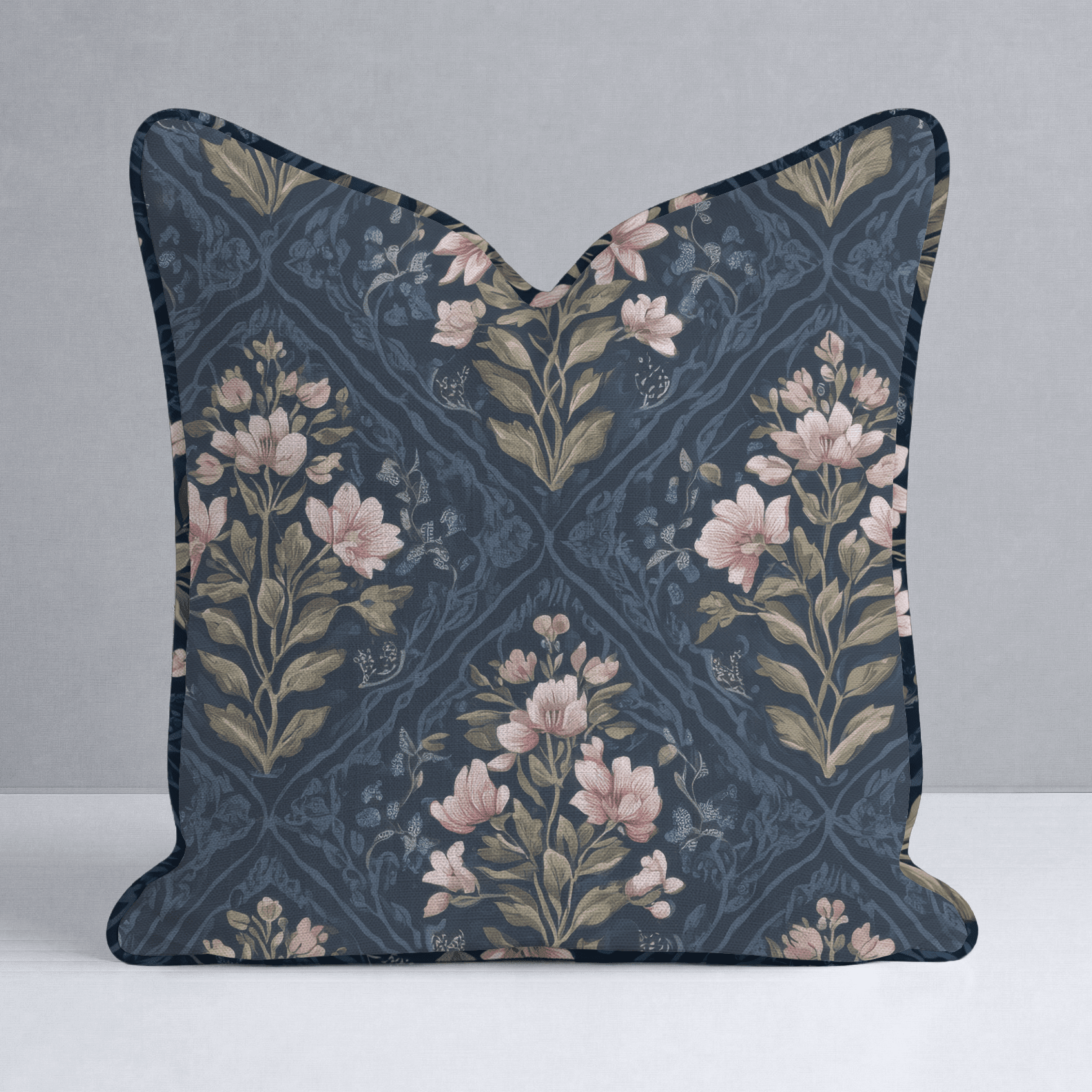 Dahlia Court Throw Pillow - Benton Lane Home - Lemon Park