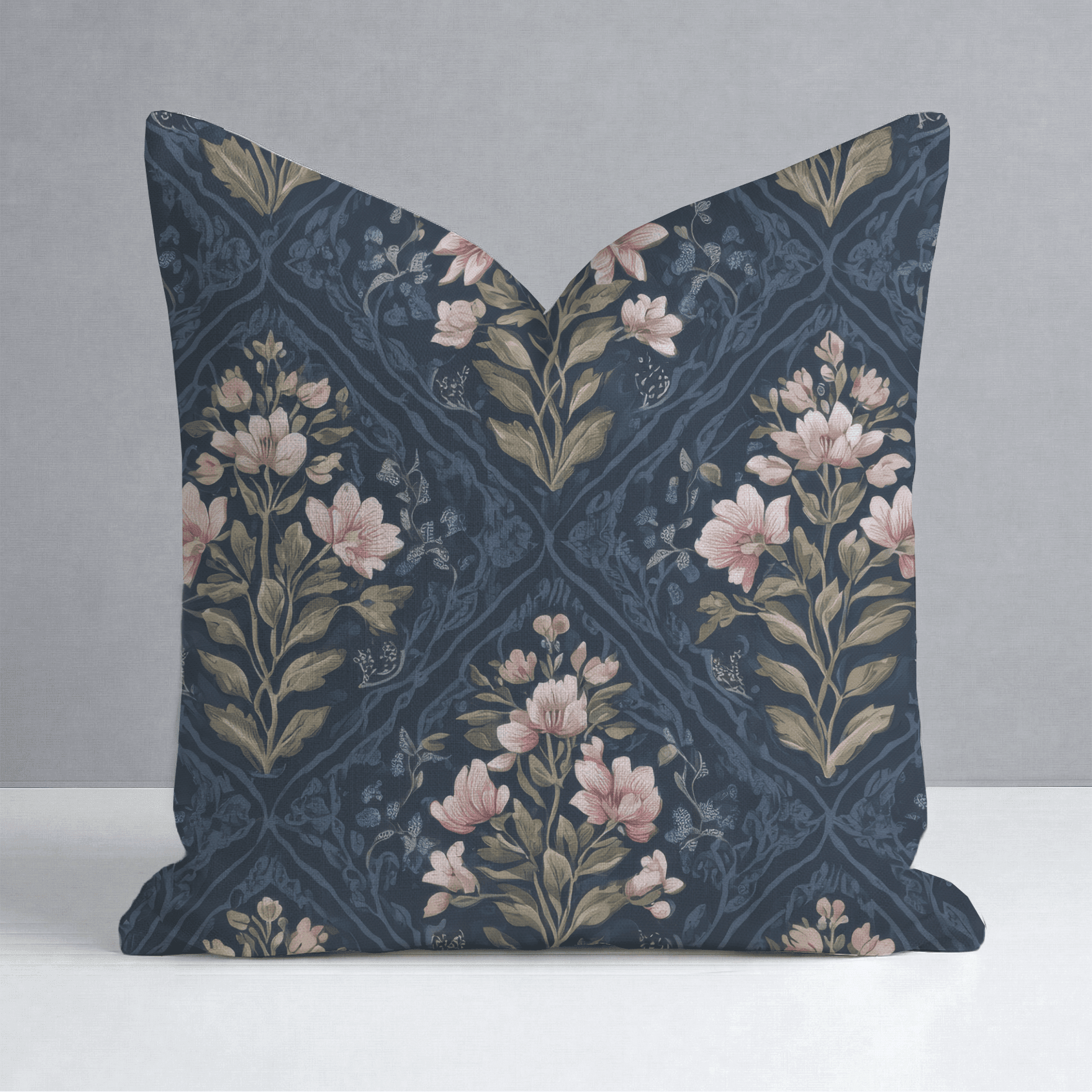 Dahlia Court Throw Pillow - Benton Lane Home - Lemon Park