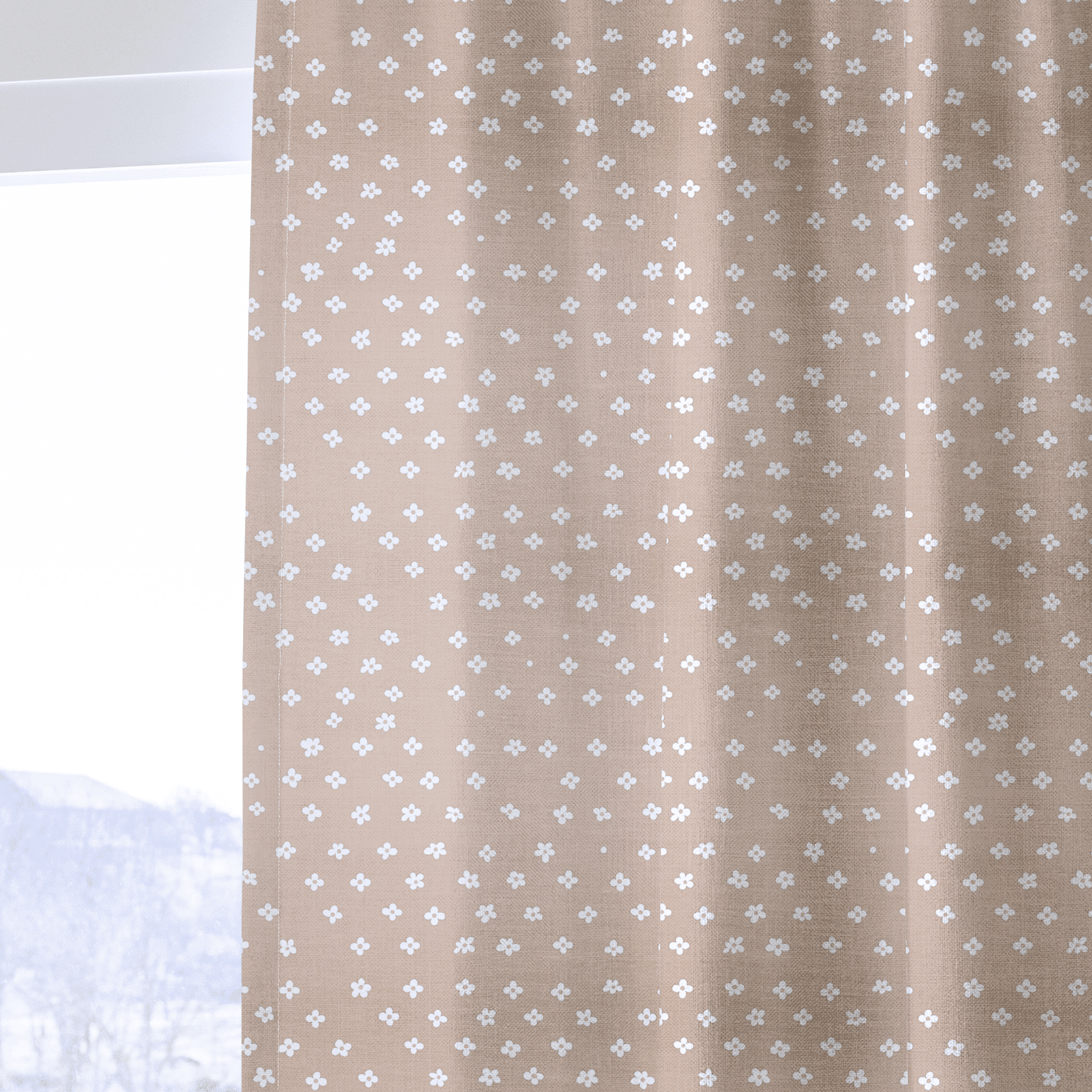 Daisy Dot - Drapery - Benton Lane Home - Lemon Park