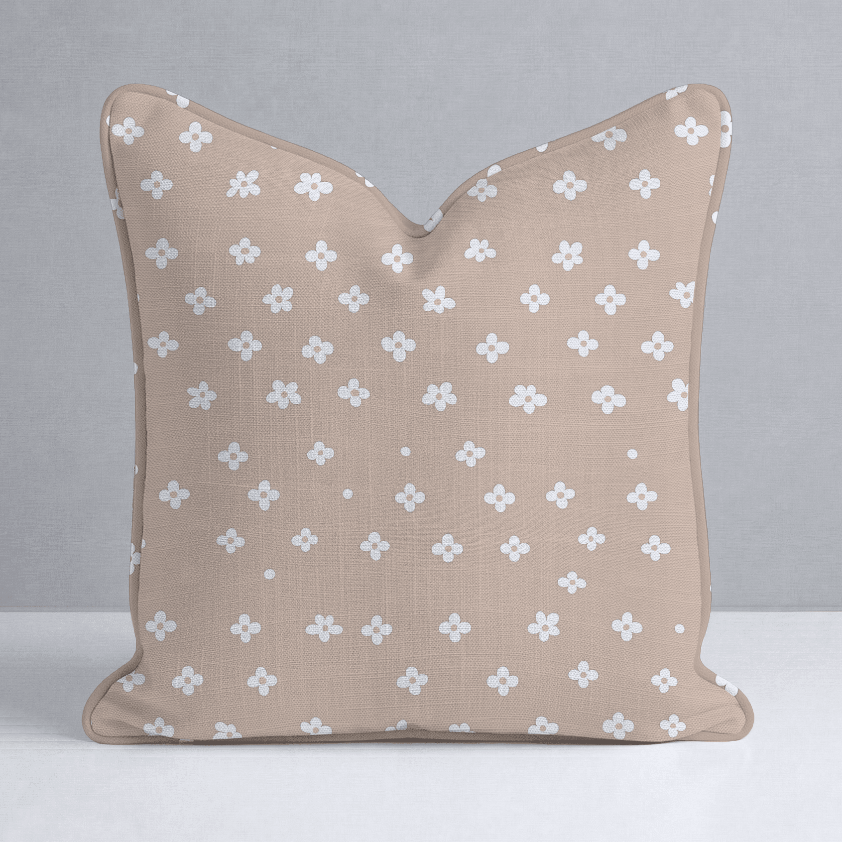 Daisy Dot Throw Pillow - Benton Lane Home - Lemon Park