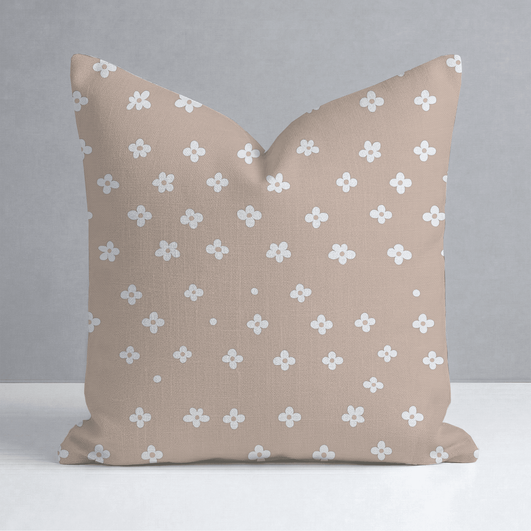 Daisy Dot Throw Pillow - Benton Lane Home - Lemon Park