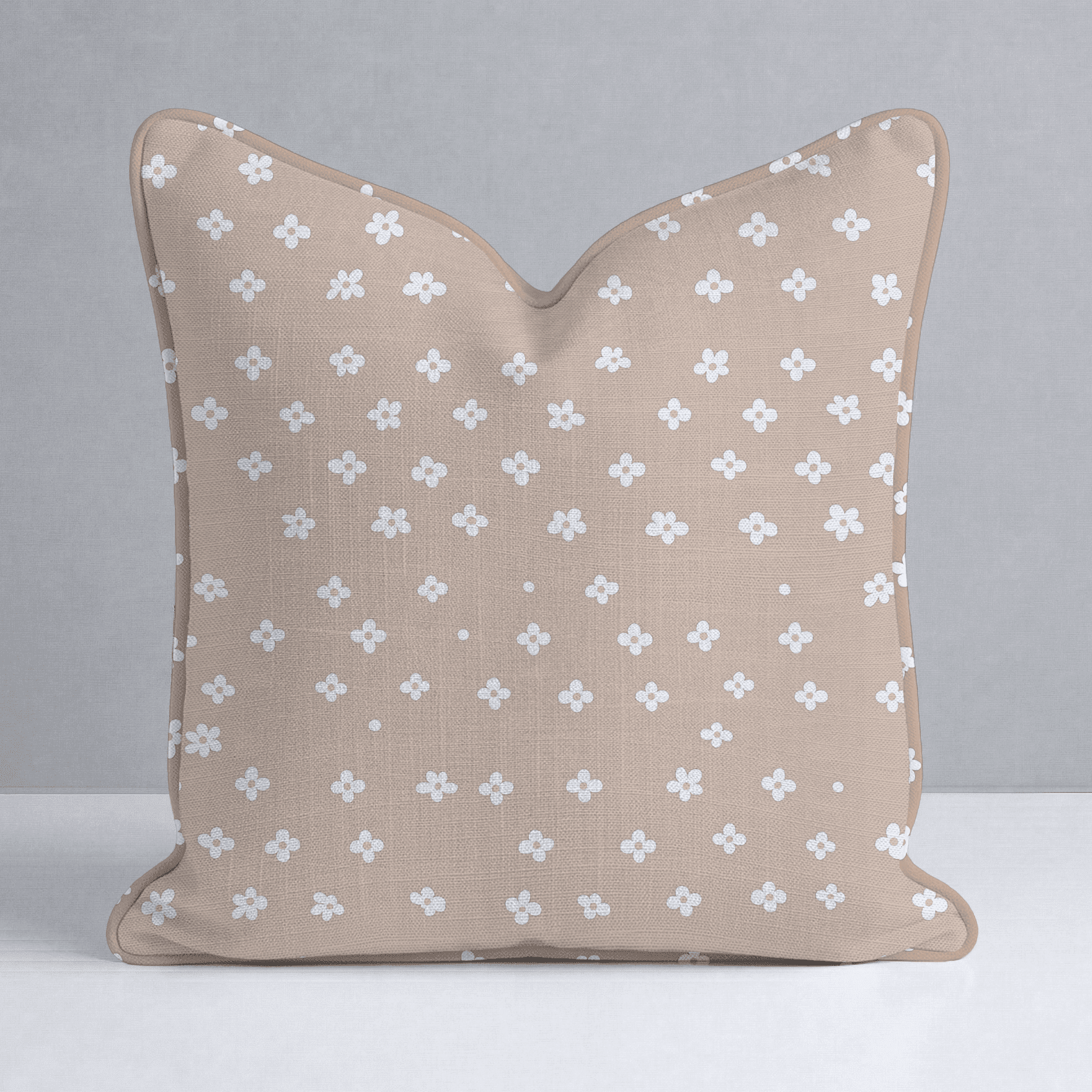 Daisy Dot Throw Pillow - Benton Lane Home - Lemon Park