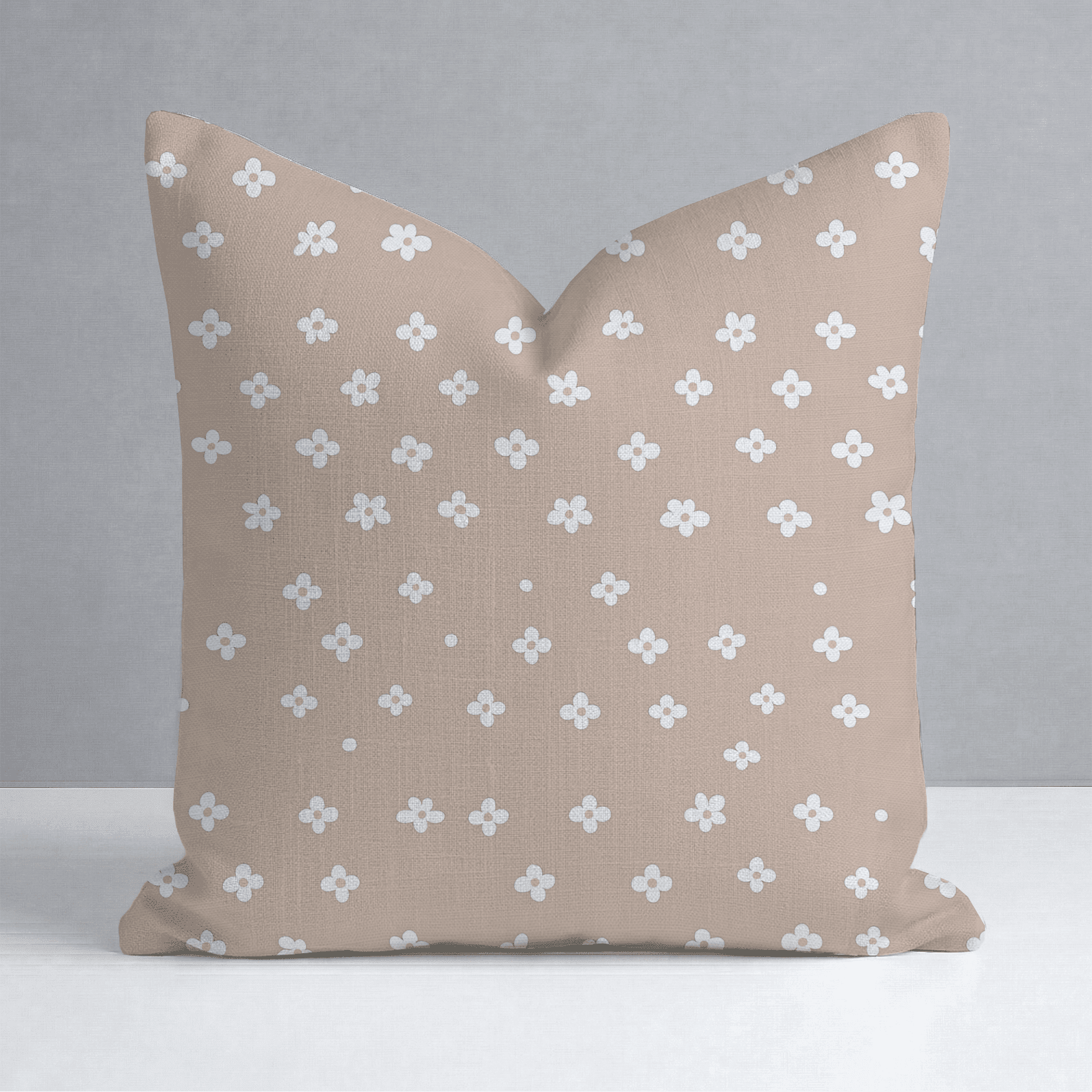Daisy Dot Throw Pillow - Benton Lane Home - Lemon Park