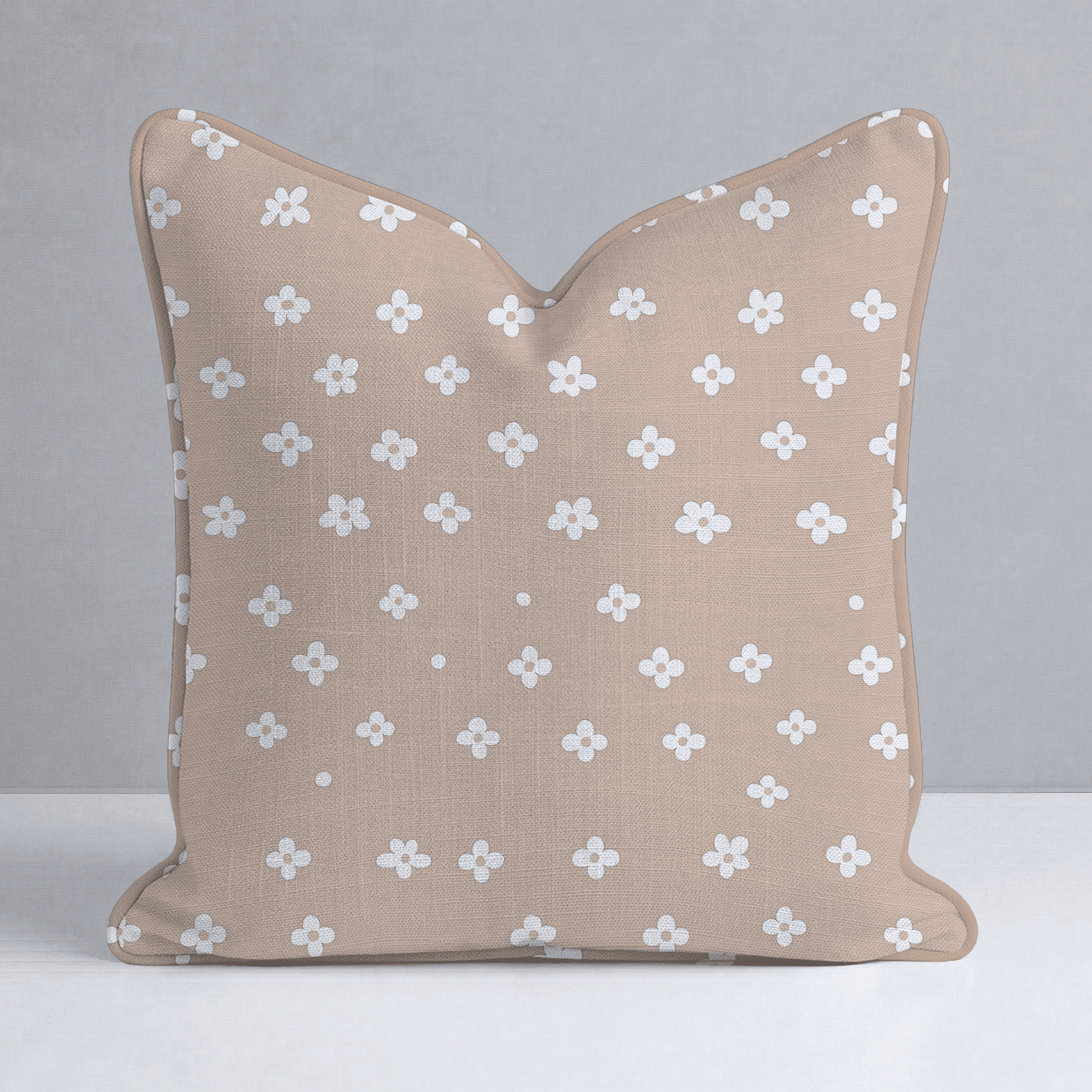 Daisy Dot Throw Pillow - Benton Lane Home - Lemon Park