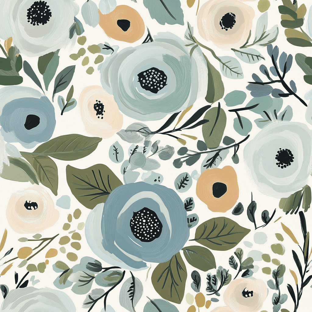 Daisy Mae Wallpaper - Benton Lane Home - Painted Paper