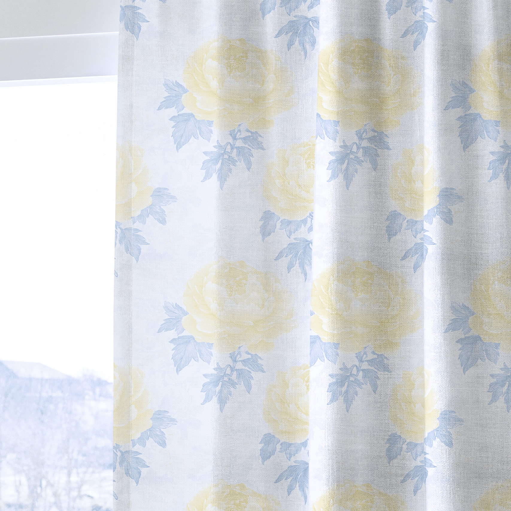 Daisy Rae - Drapery - Benton Lane Home - Lemon Park
