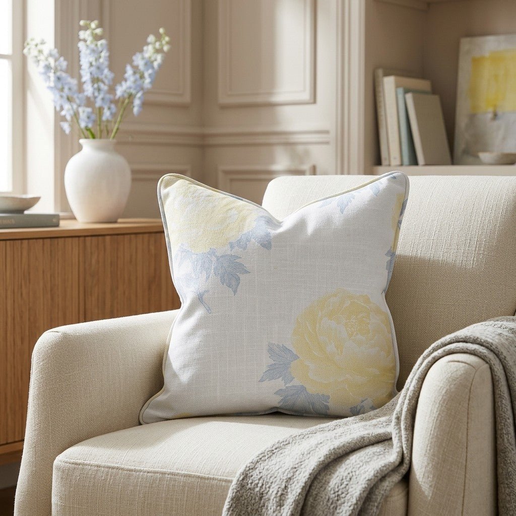 Daisy Rae Throw Pillow - Benton Lane Home - Lemon Park