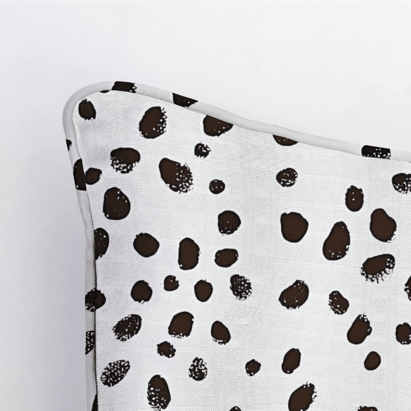 Dalmatian Dots Throw Pillow - Benton Lane Home - Lemon Park