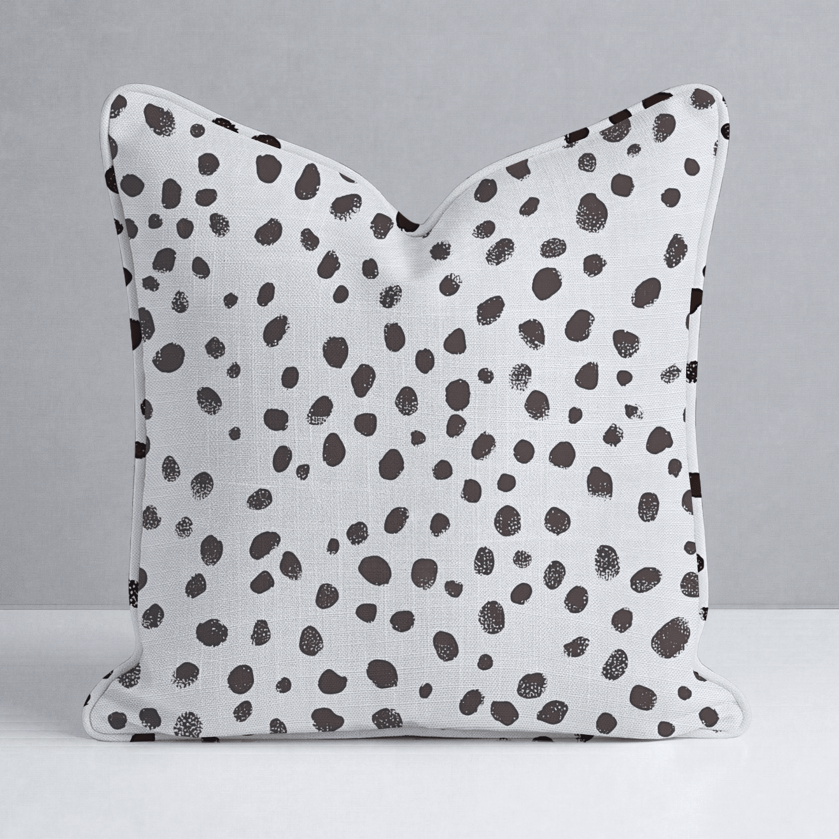 Dalmatian Dots Throw Pillow - Benton Lane Home - Lemon Park