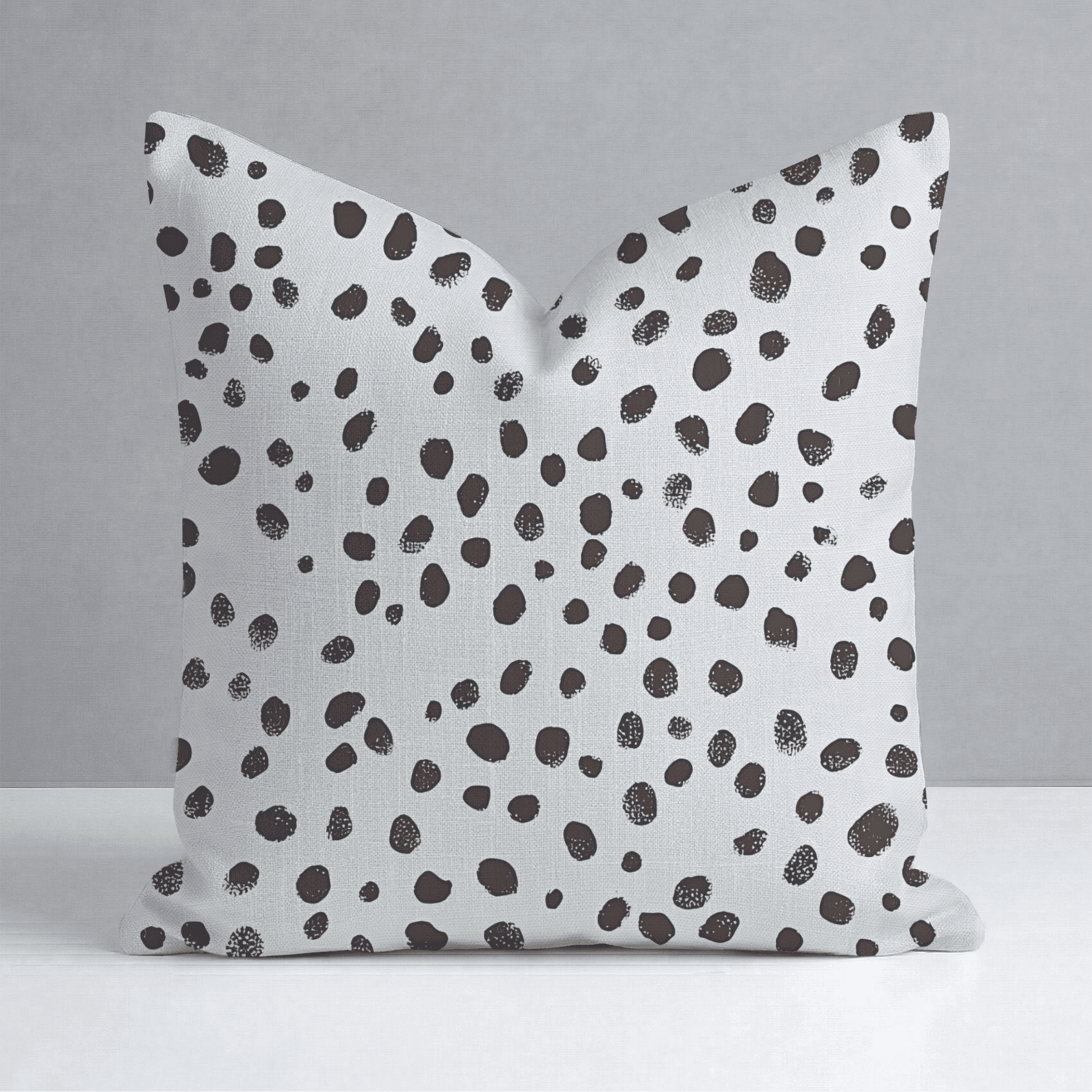 Dalmatian Dots Throw Pillow - Benton Lane Home - Lemon Park