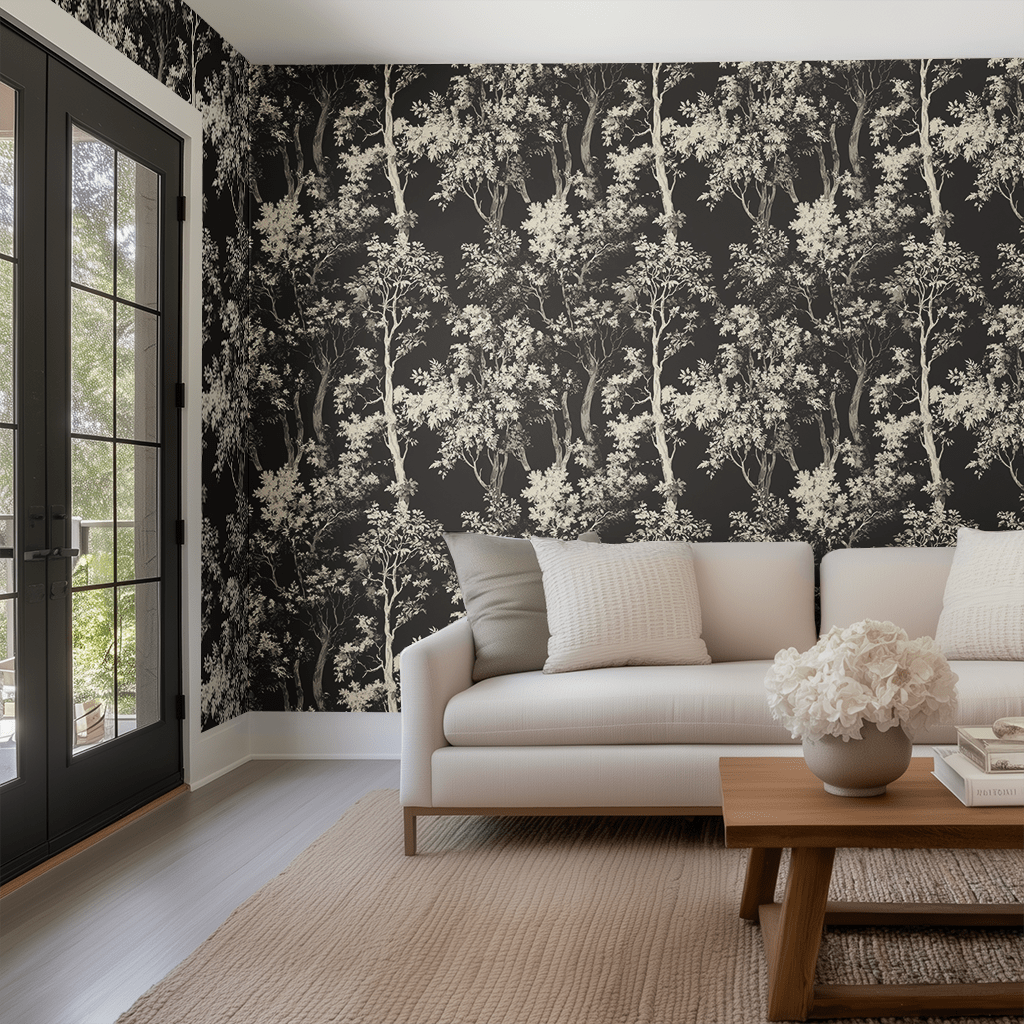 Damaris Wallpaper - Benton Lane Home - Painted Paper
