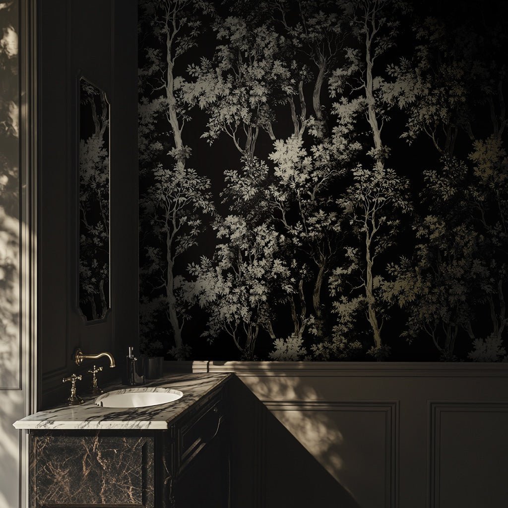 Damaris Wallpaper - Benton Lane Home - Painted Paper