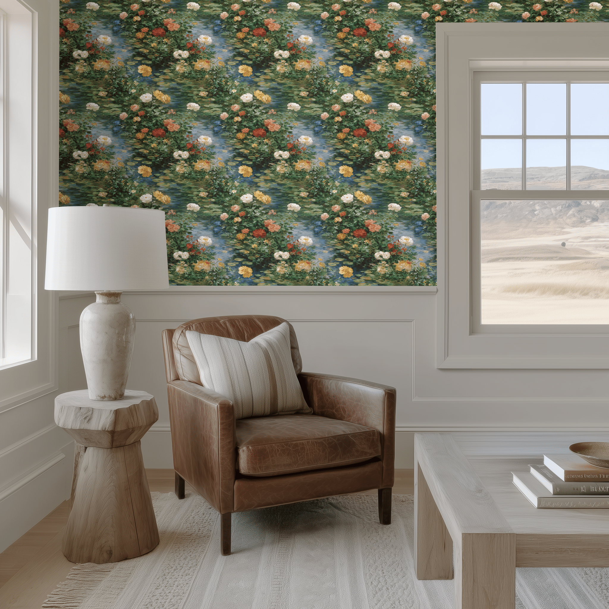 Dancing Gardens Wallpaper - Painted Paper