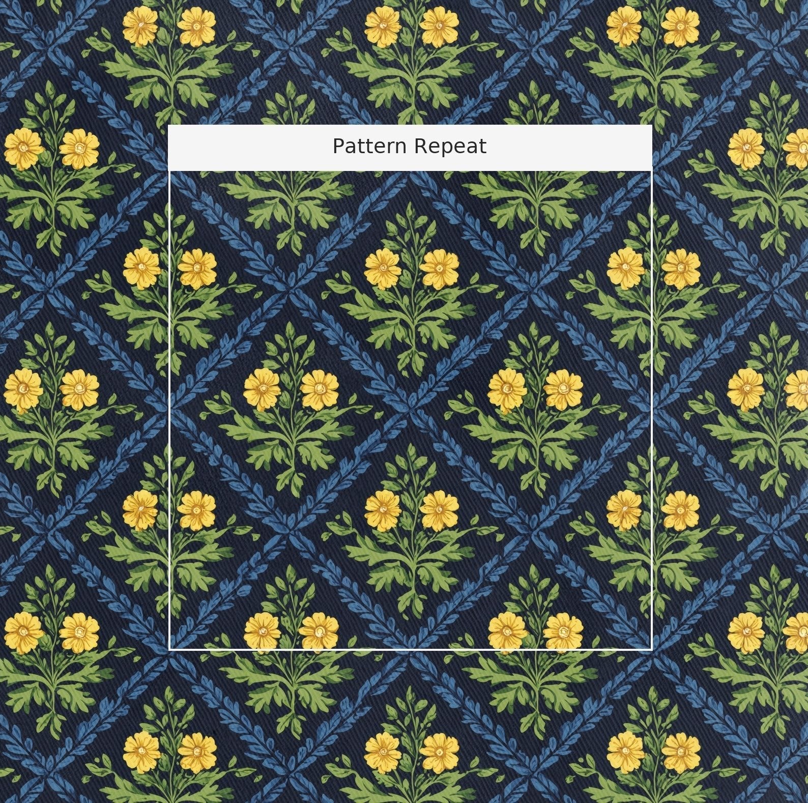 Dandelion - Fabric - Lemon Park
