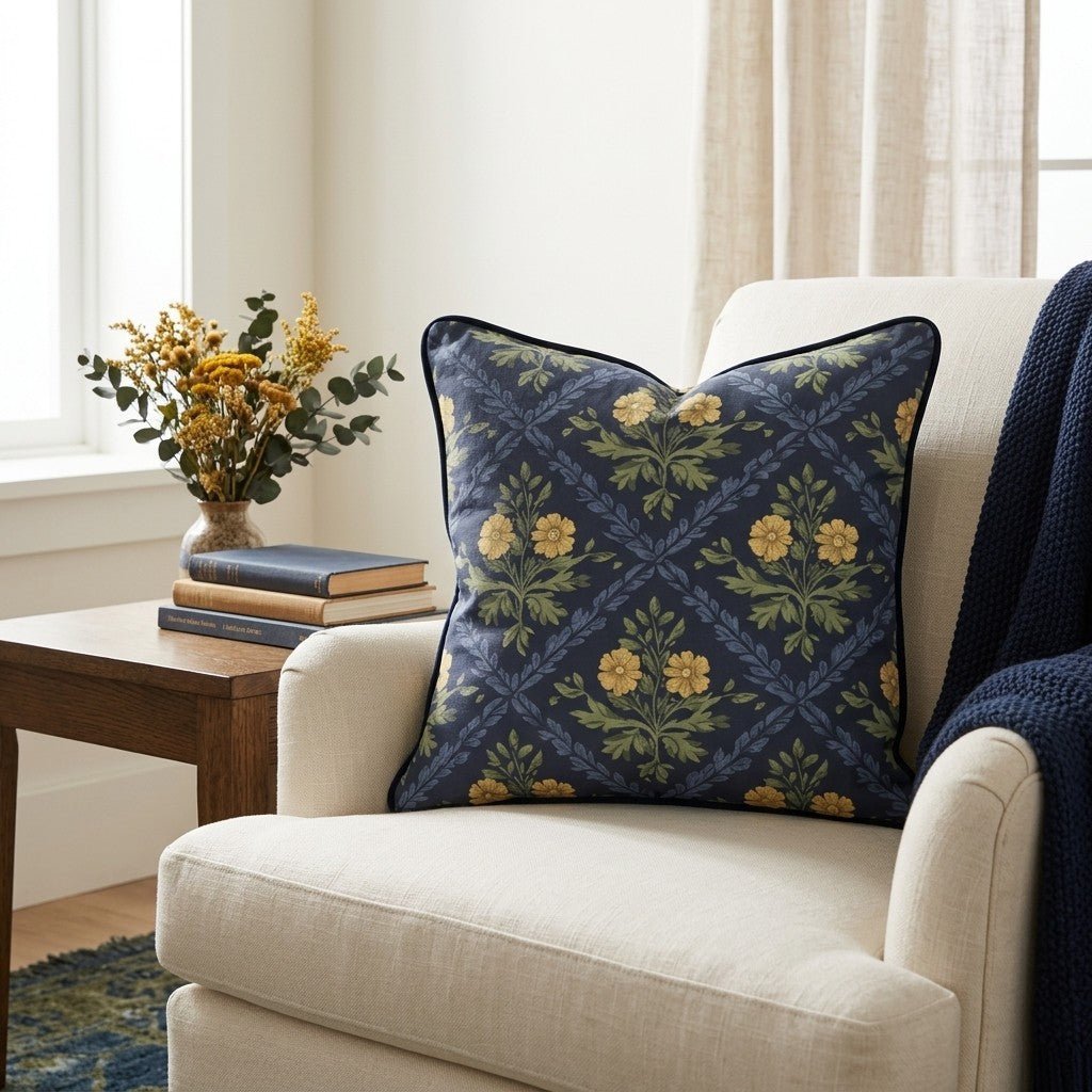 Dandelion Throw Pillow - Benton Lane Home - Lemon Park