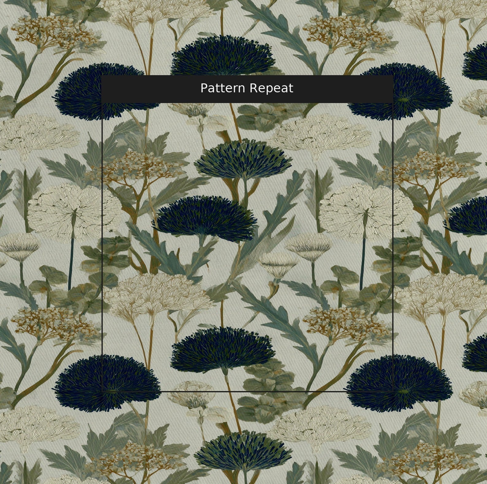 Dark Meadow - Fabric - Lemon Park