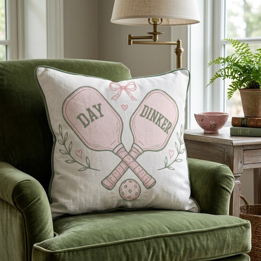 Day Dinker Throw Pillow - Benton Lane Home - Hillcroft Home