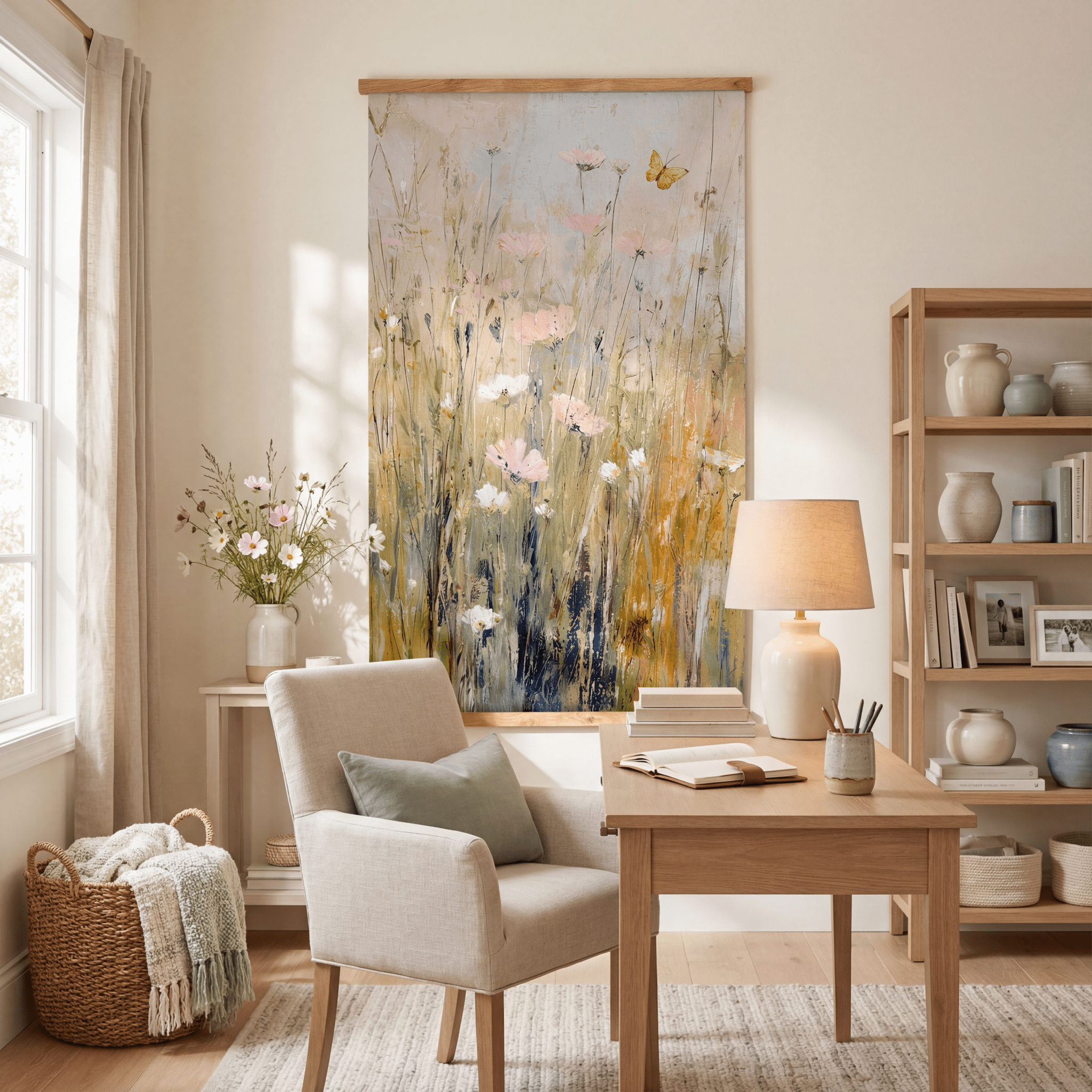 Daydream Meadow - Tapestry - Benton Lane Home - Lemon Park
