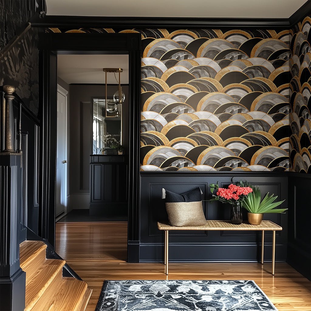 Dean Wallpaper - Benton Lane Home - Painted Paper