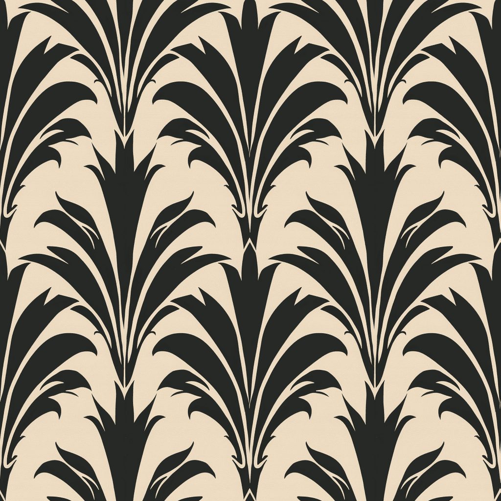 Deco Plume Wallpaper - Benton Lane Home - Benton Lane