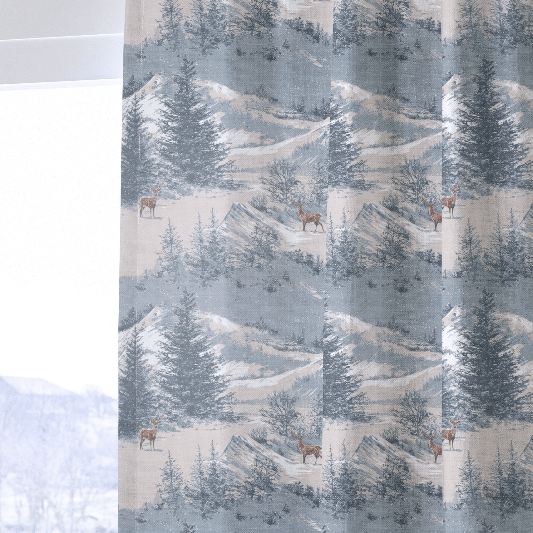 Deer Valley - Drapery - Benton Lane Home - Lemon Park