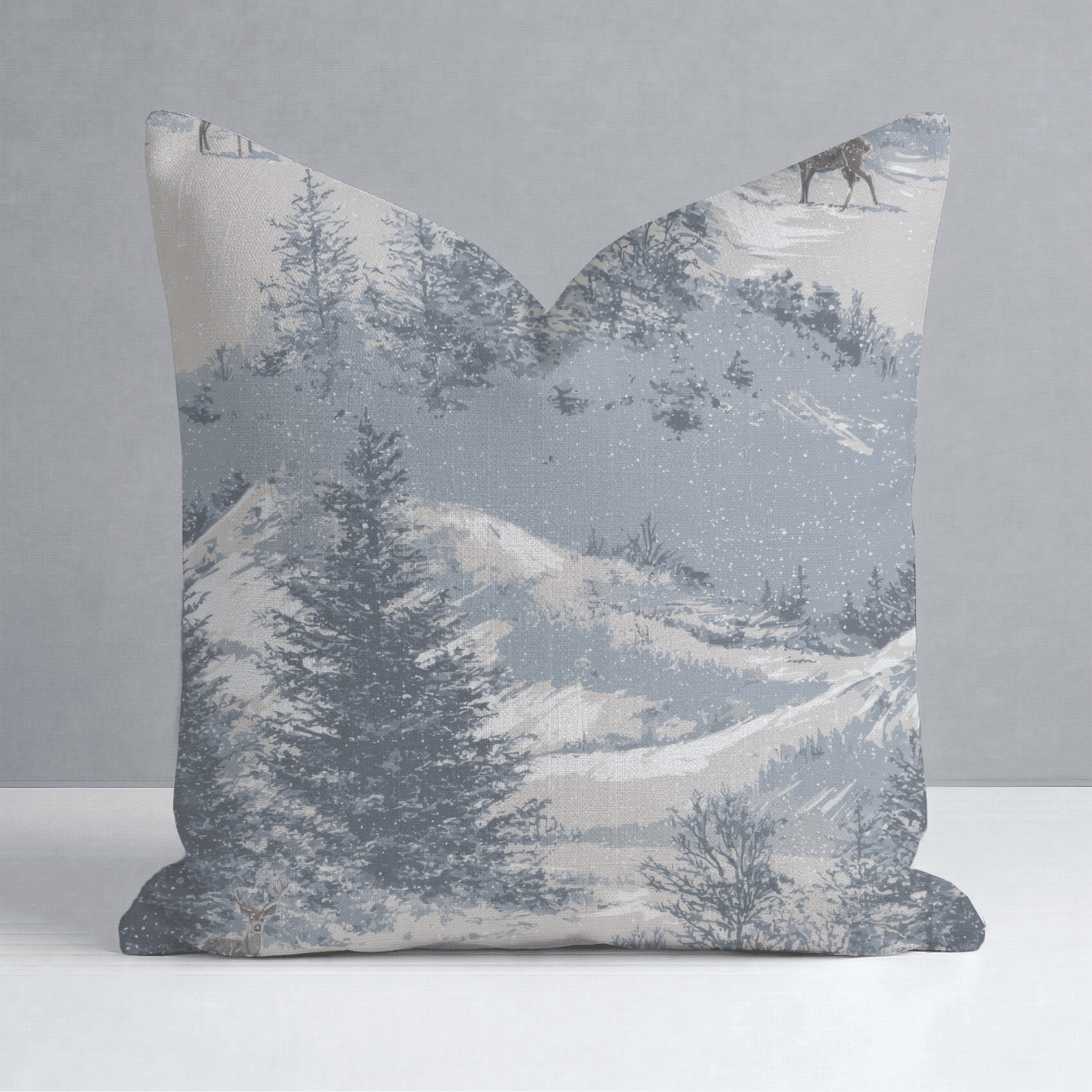 Deer Valley Throw Pillow - Benton Lane Home - Lemon Park