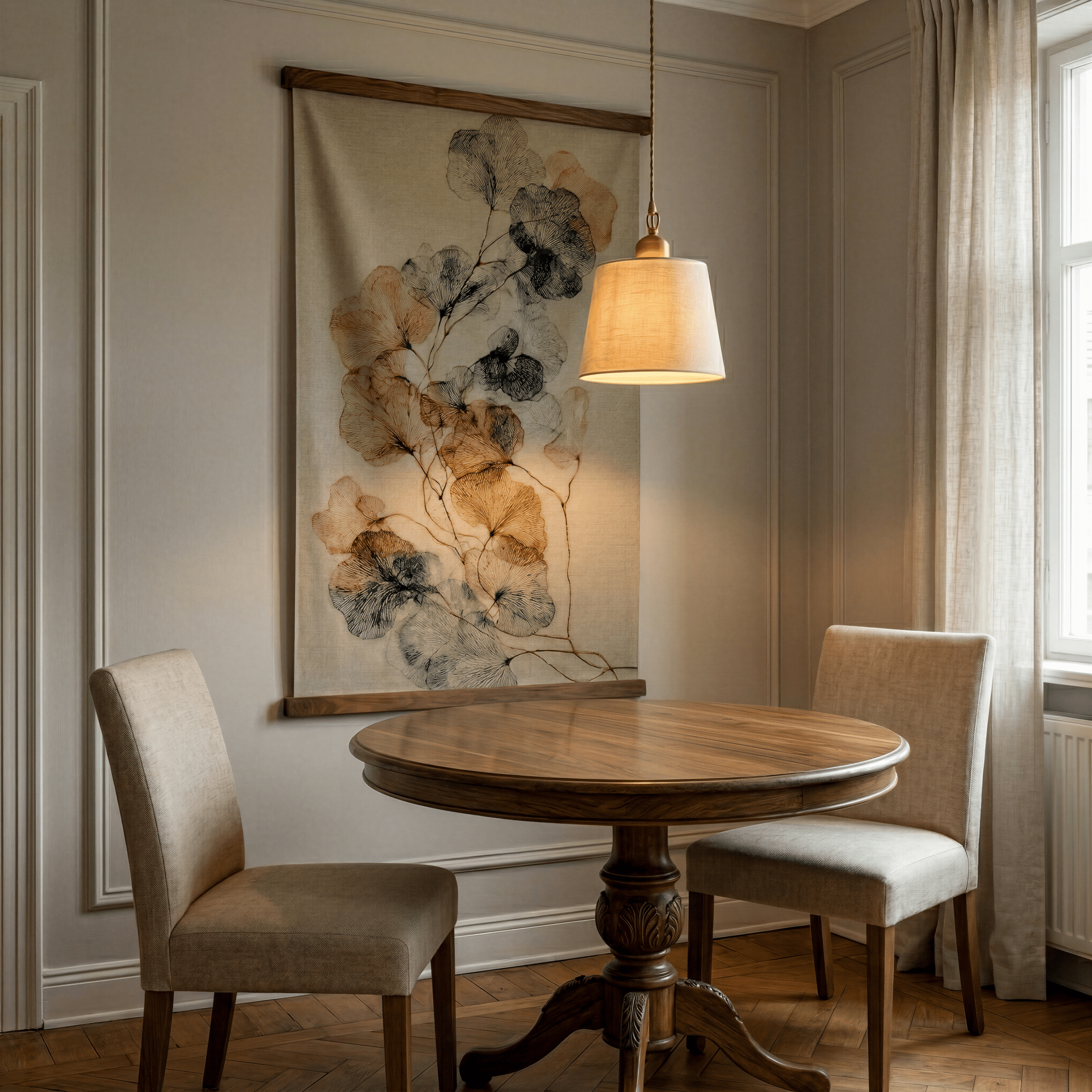 Delicate Impressions - Tapestry - Benton Lane Home - Painted Paper