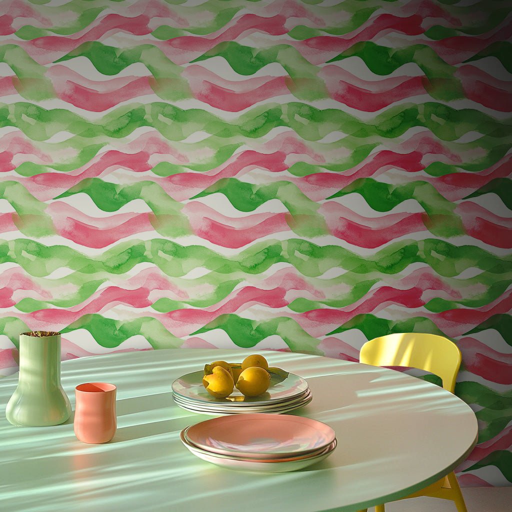 Delphina Wallpaper - Painted Paper