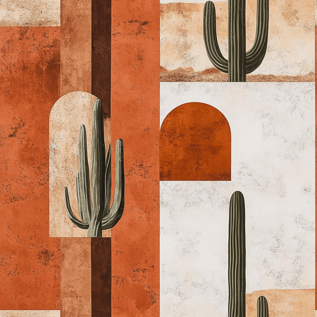 Desert Vista Wallpaper - Benton Lane Home - Painted Paper