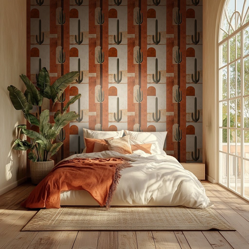 Desert Vista Wallpaper - Benton Lane Home - Painted Paper