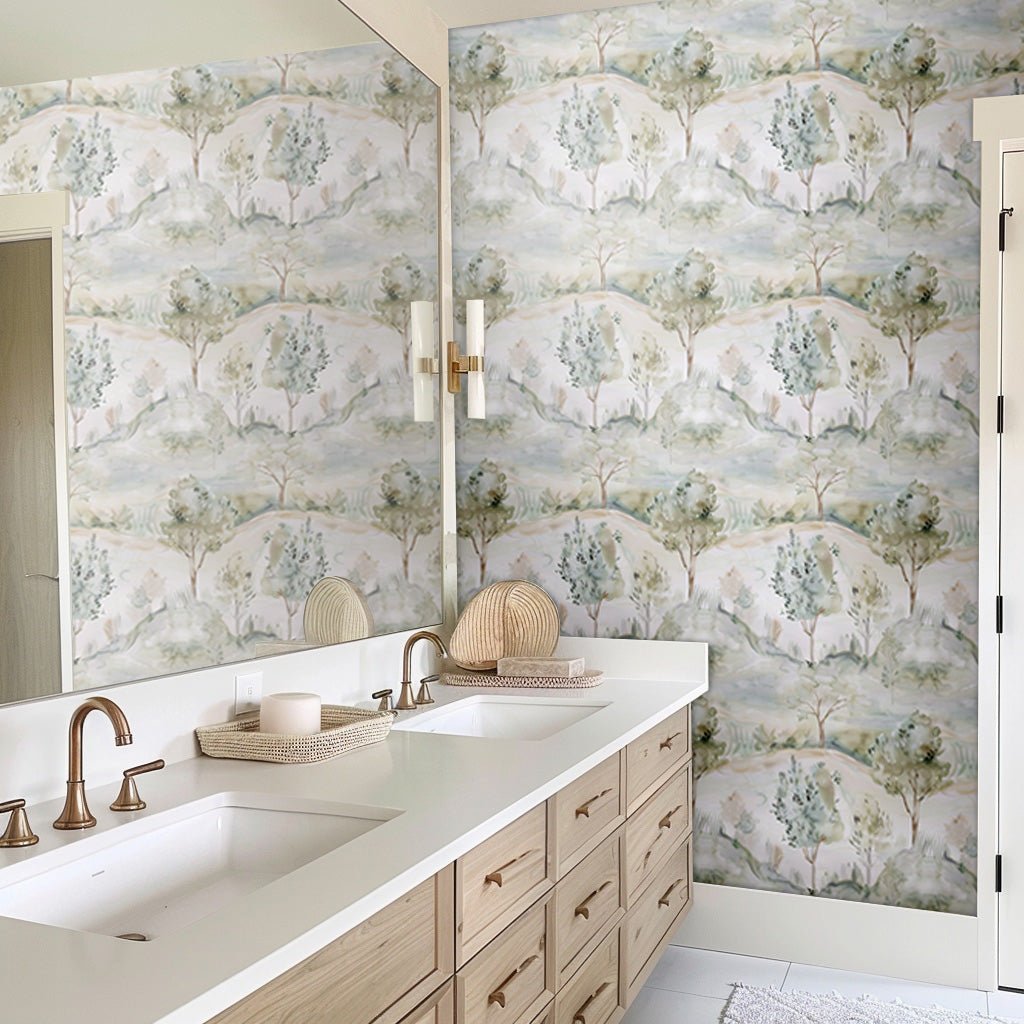 Dessa Wallpaper - Benton Lane Home - Painted Paper