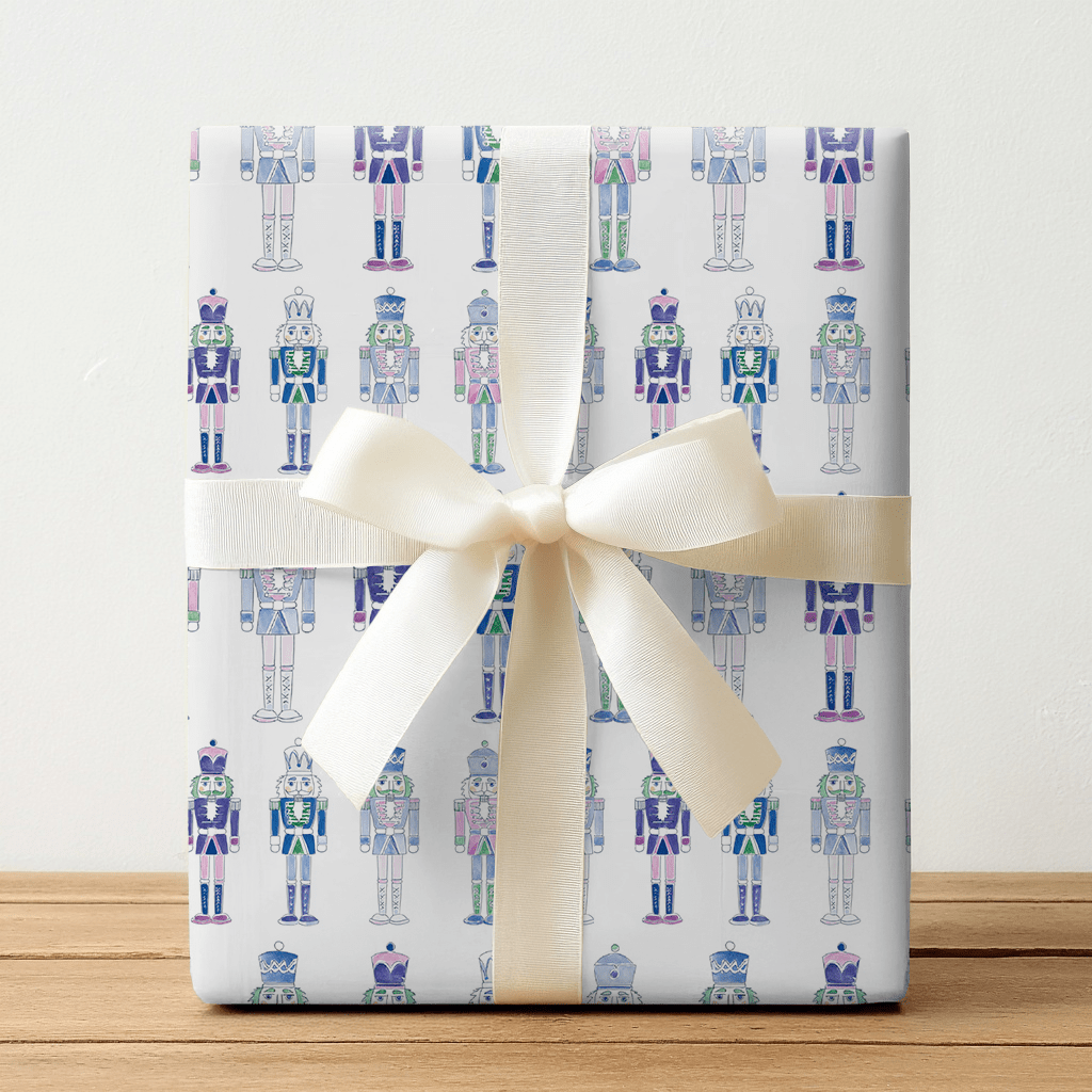 Diamond Nutcracker - Wrapping Paper - Benton Lane Home - Lemon Park